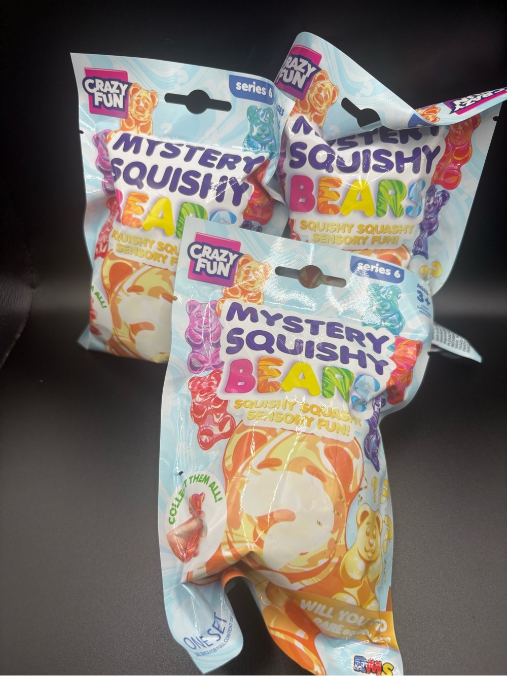 RMS Mystery Squishy Bears - 3 pack